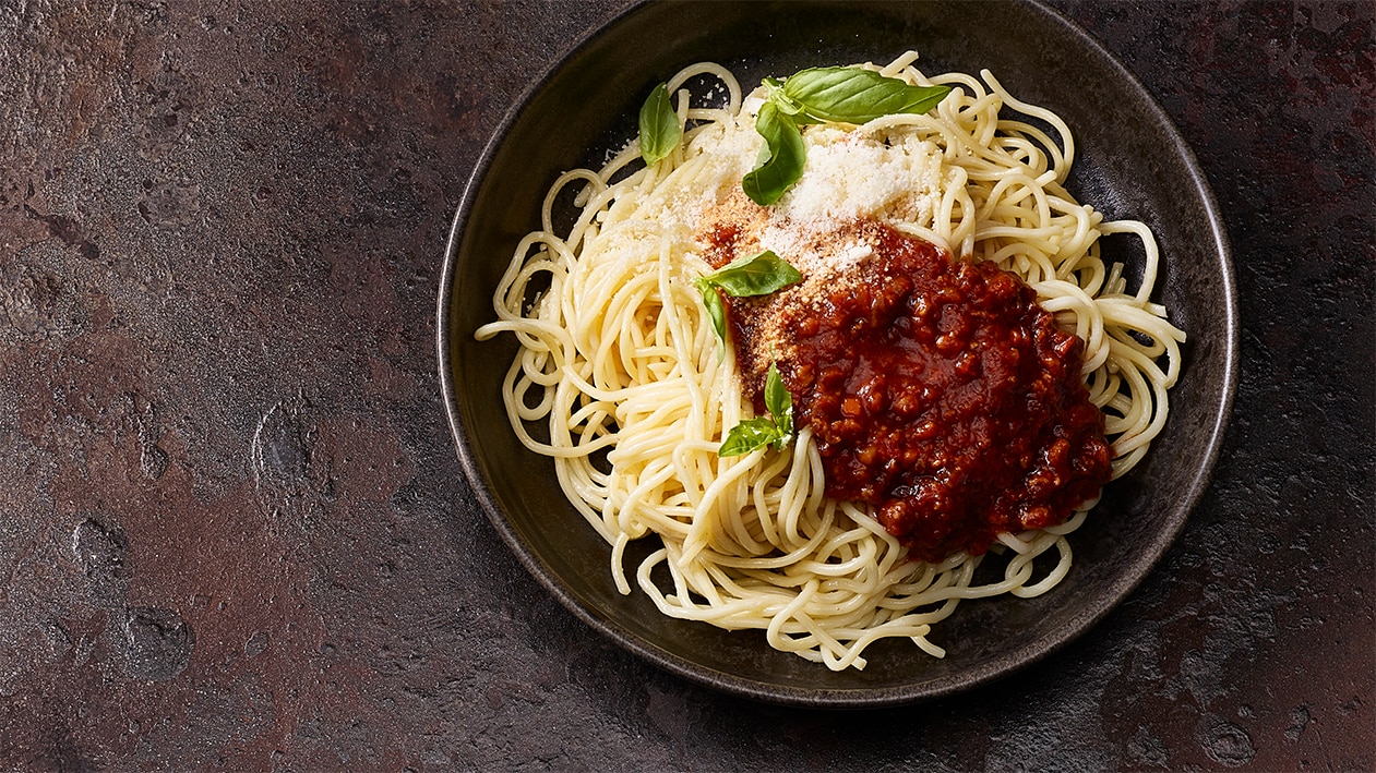 Spaghetti bolognaise –  