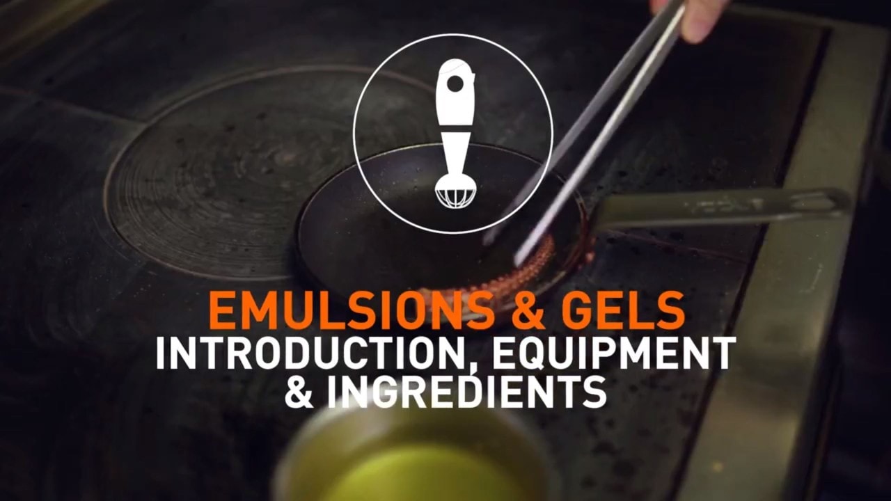 UFS Academy - Emulsionen und Gelees: Lernen Sie die Kunst der texturierten Saucen.